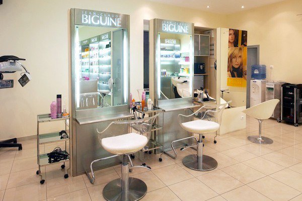 Салон красоты "Jean-Claude Biguine", парикмахерский зал
