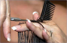 Стрижка волос в парикмахерской "Парикмахерская"